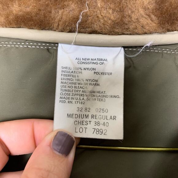 Vintage WALLS Western Wear Insulated Outerwear Puffer Jacket Fur USA MED‎ REG - Picture 2 of 11